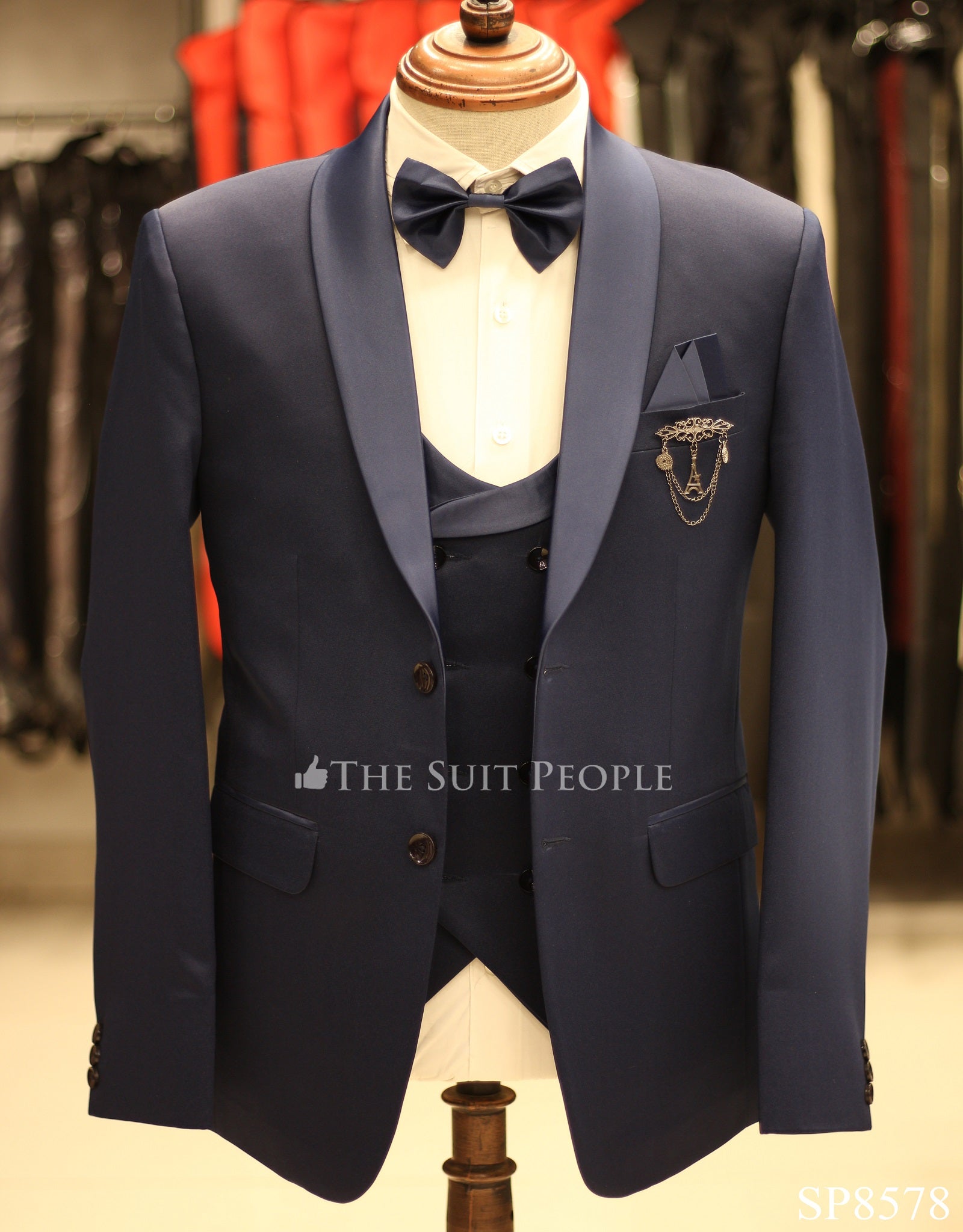 SP8578-5pc Wedding Suits (Sp)
