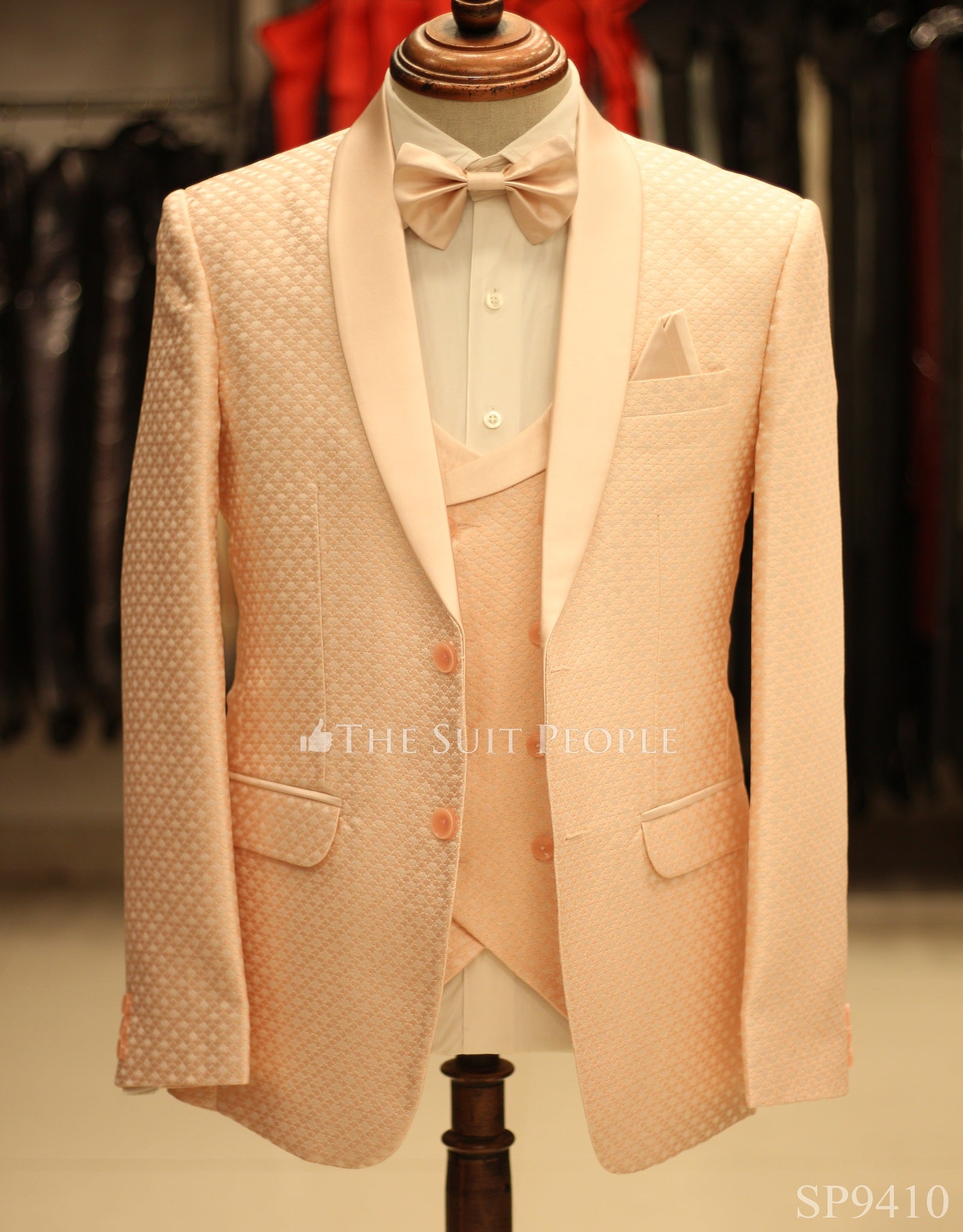 SP9410-3pc Tuxedo Bow (Sp)