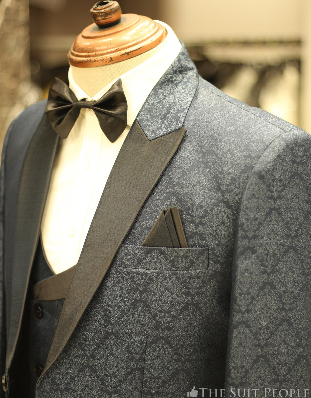 SP9426-3pc Tuxedo Bow (Sp)