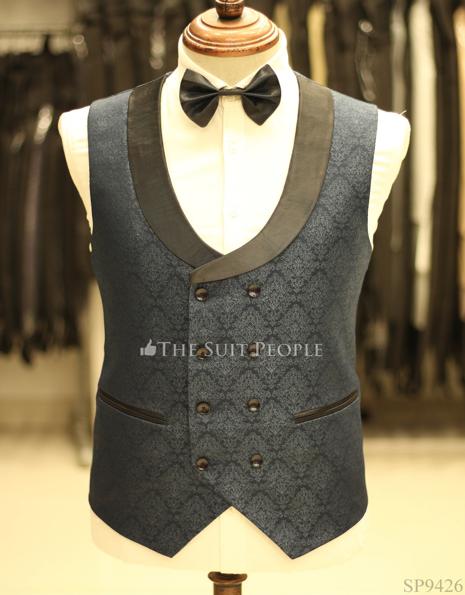 SP9426-3pc Tuxedo Bow (Sp)
