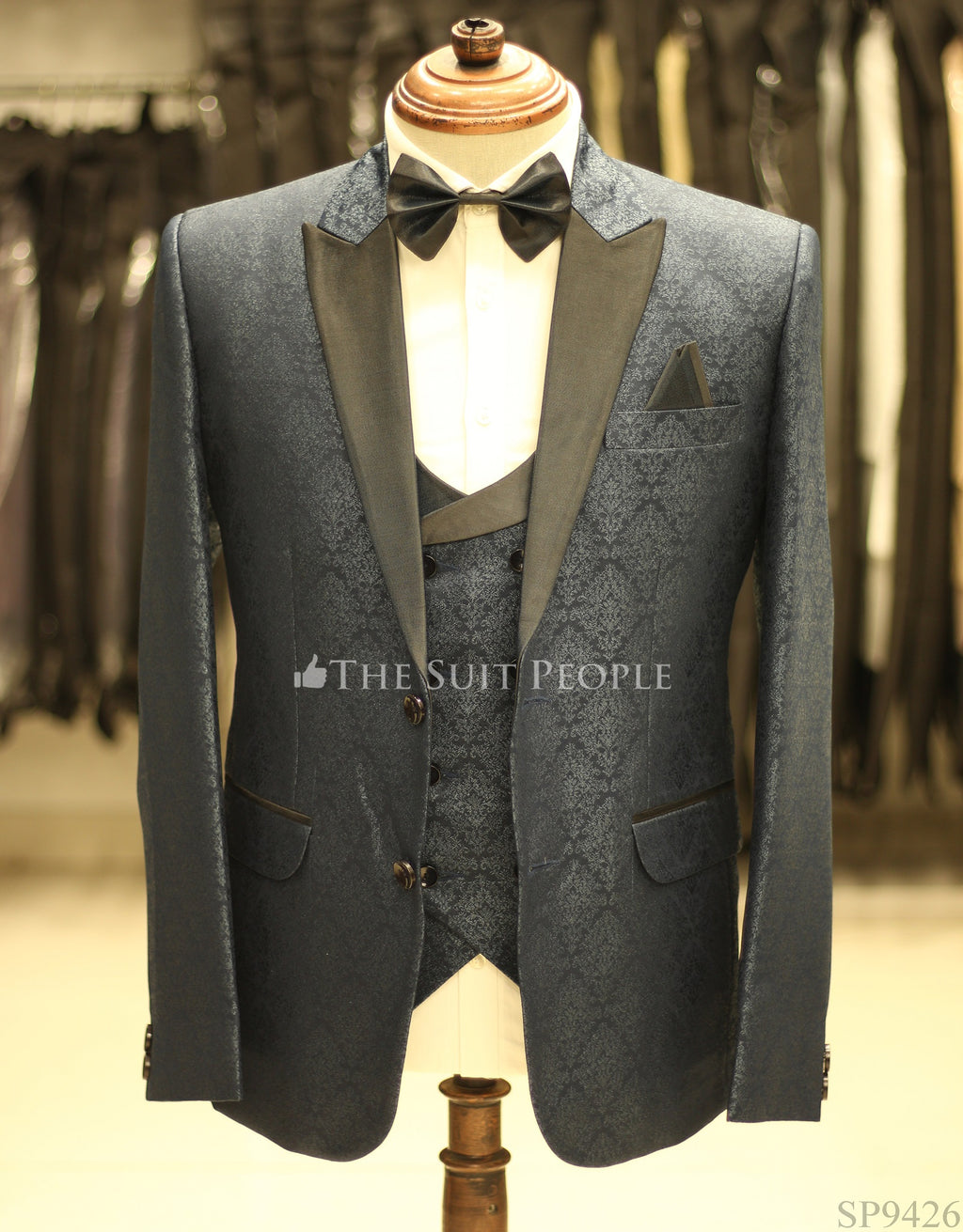 SP9426-3pc Tuxedo Bow (Sp)