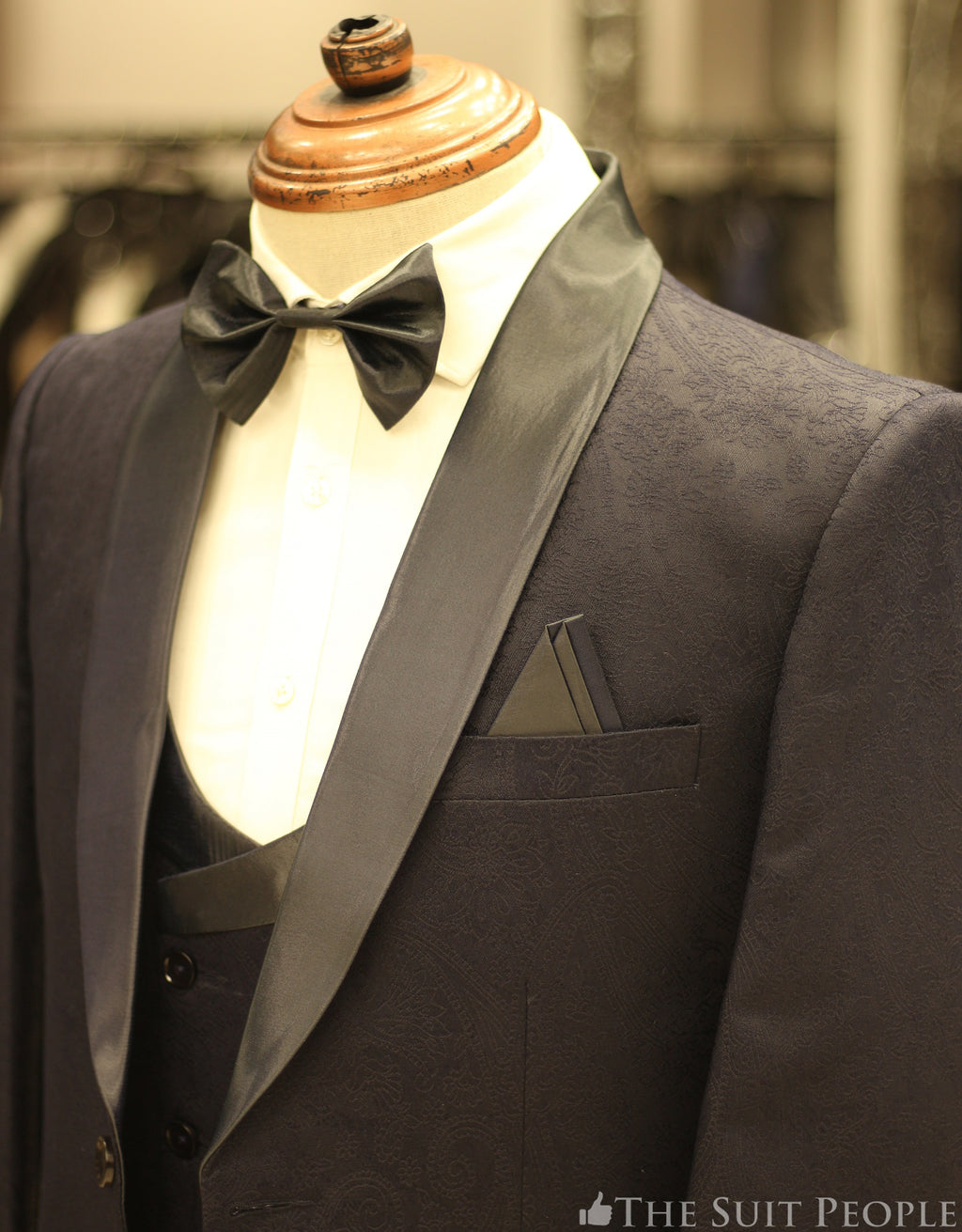 SP9428-3pc Tuxedo Bow (Sp)