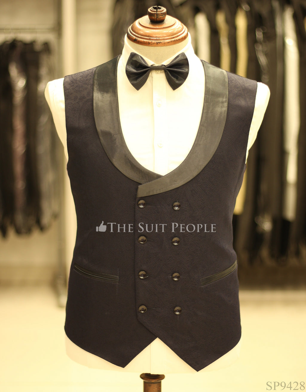 SP9428-3pc Tuxedo Bow (Sp)