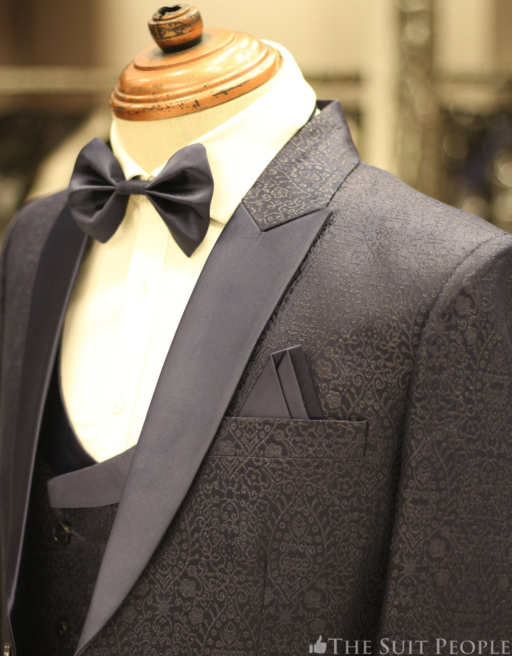 SP9430-3pc Tuxedo Bow (Sp)