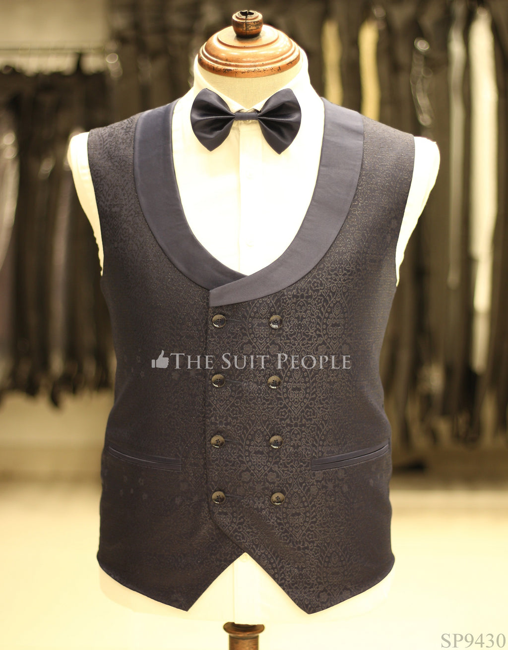 SP9430-3pc Tuxedo Bow (Sp)