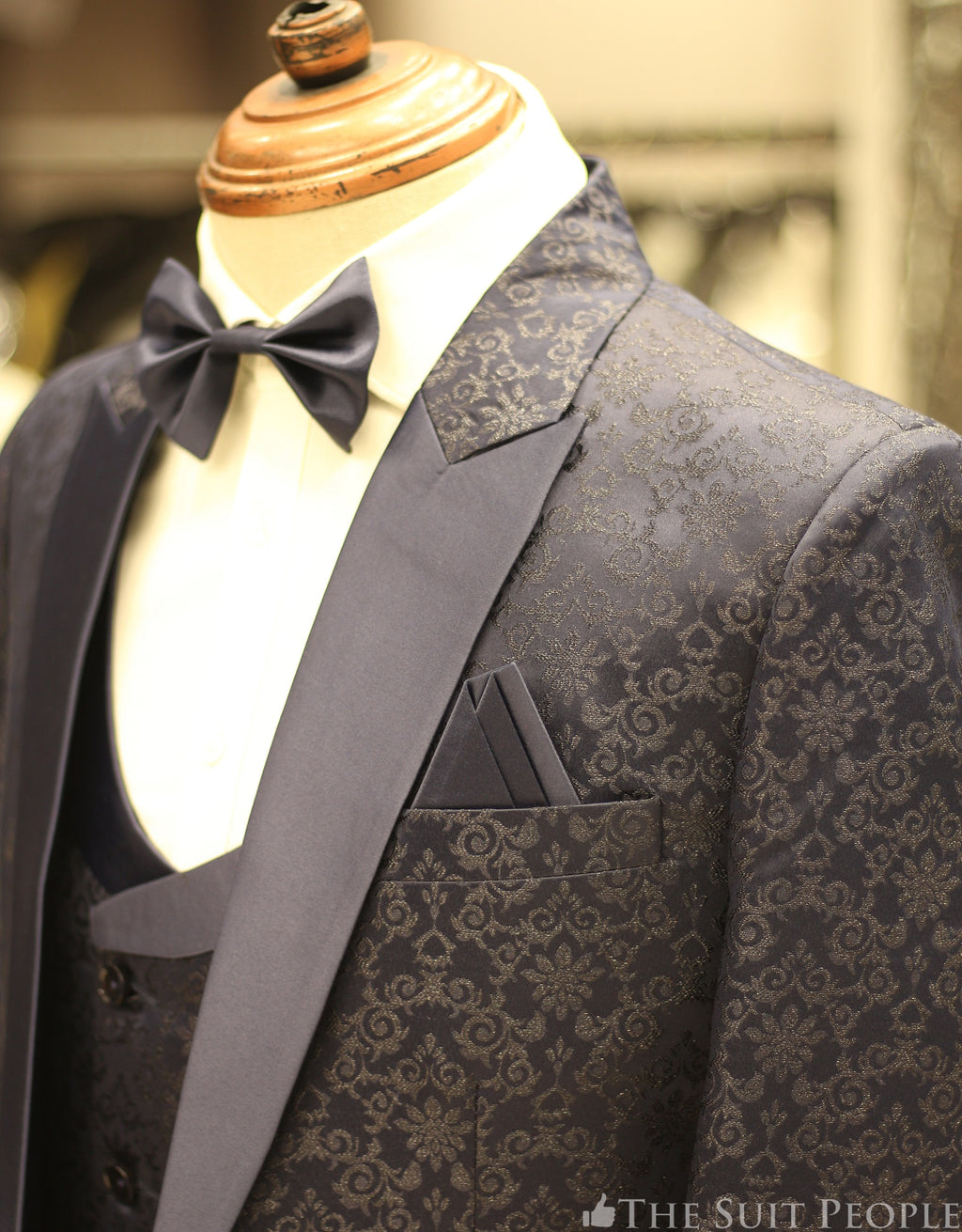 SP9432-3pc Tuxedo Bow (Sp)