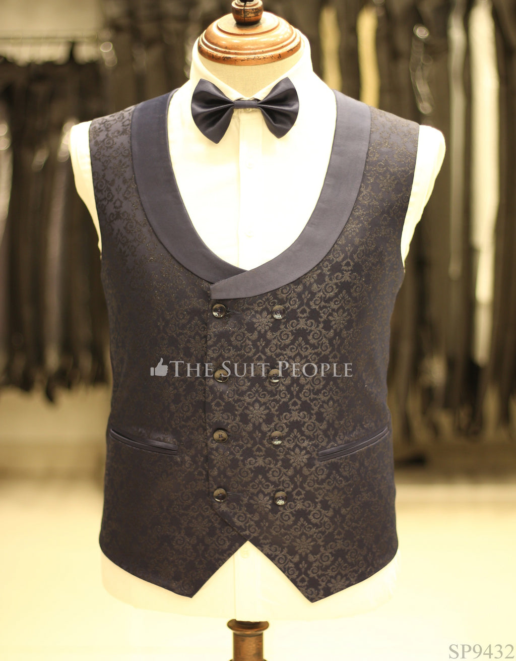 SP9432-3pc Tuxedo Bow (Sp)