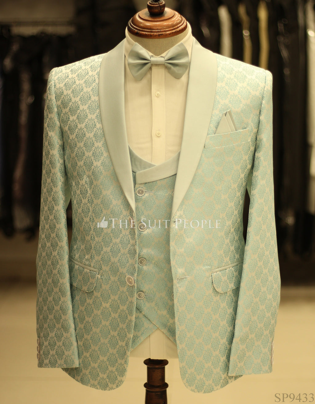 SP9433-3pc Tuxedo Bow (Sp)