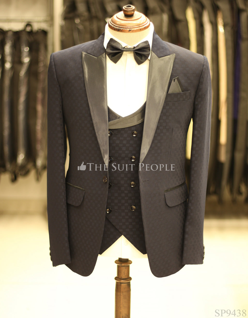 SP9438-3pc Tuxedo Bow (Sp)