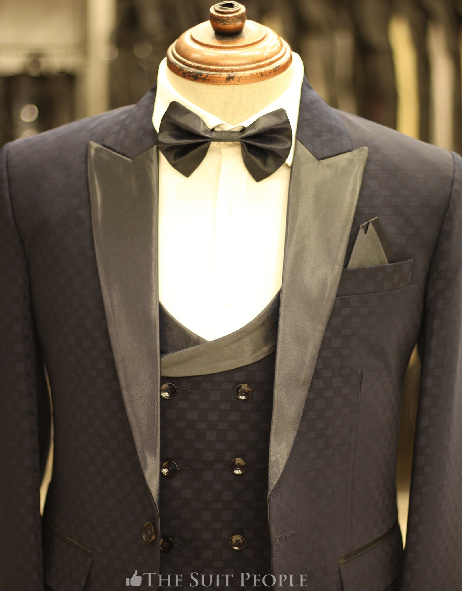 SP9438-3pc Tuxedo Bow (Sp)