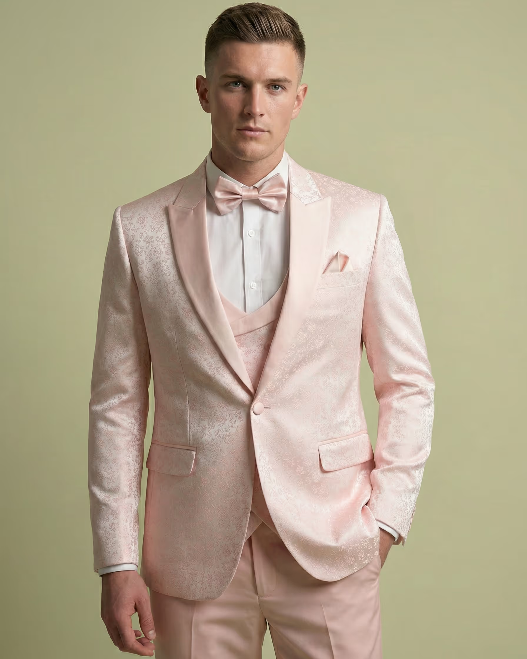 SP9442-3pc Tuxedo Bow (Sp)