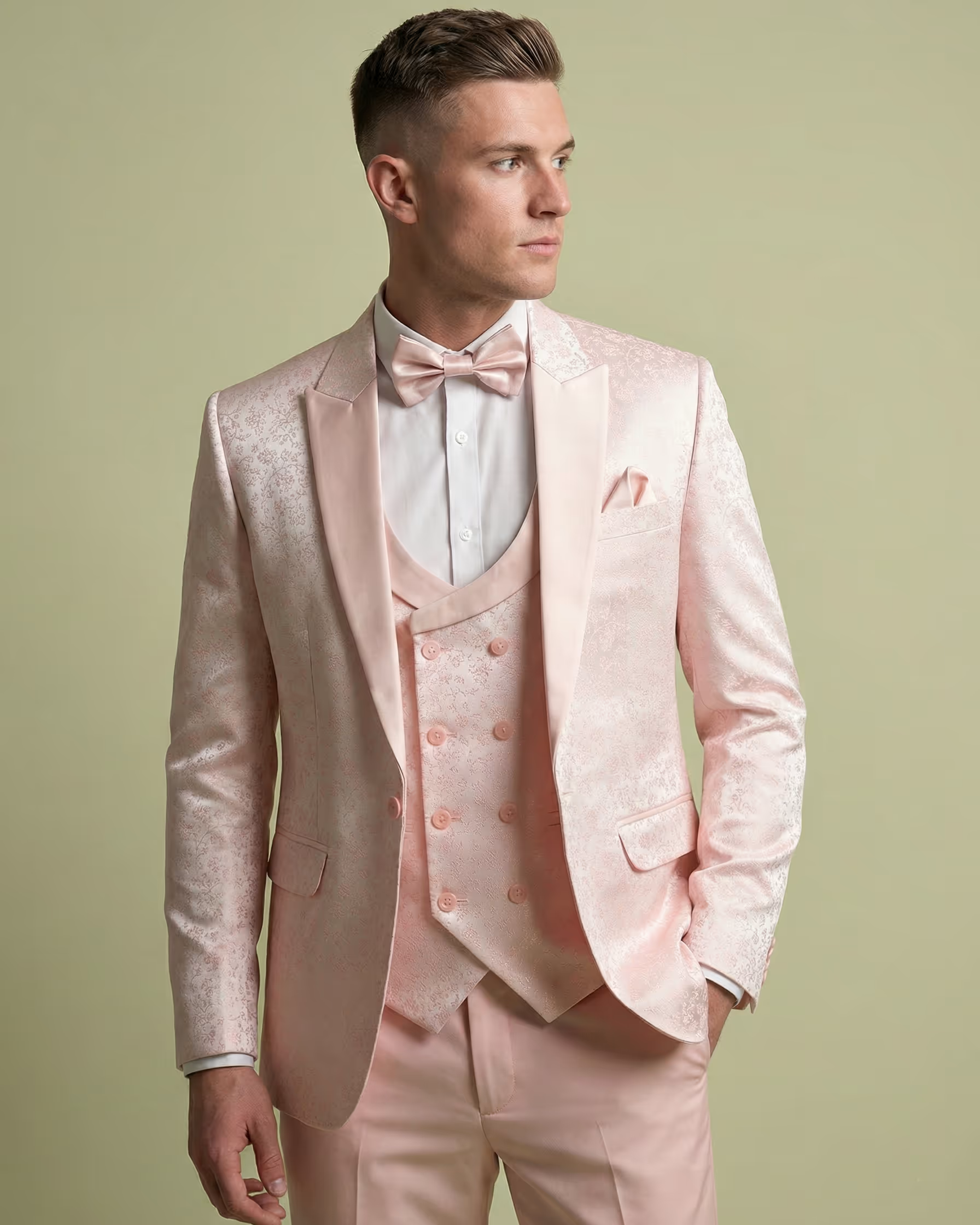 SP9442-3pc Tuxedo Bow (Sp)